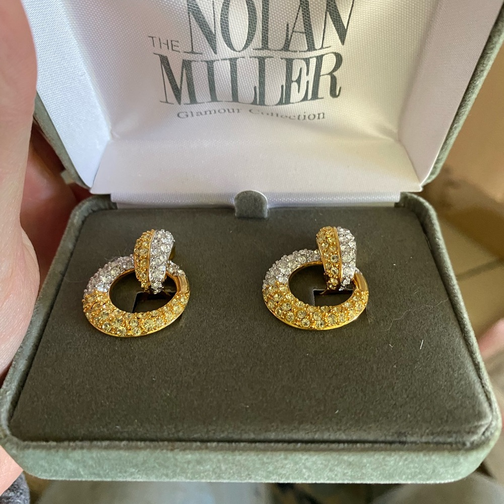Nolan Miller earrings new